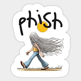 Phish -- Original Psychedelic Design Sticker